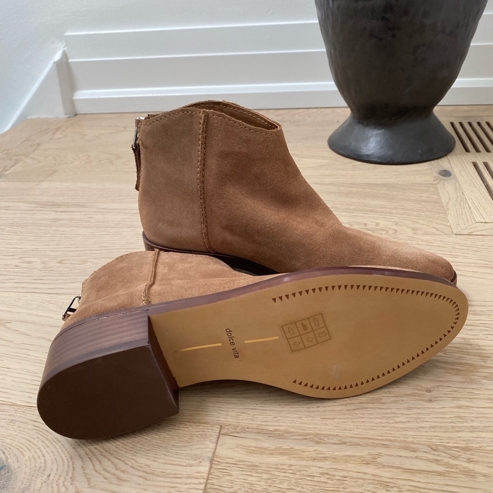 Dolce Vita Women’s Suede Ankle Boots - Size 8